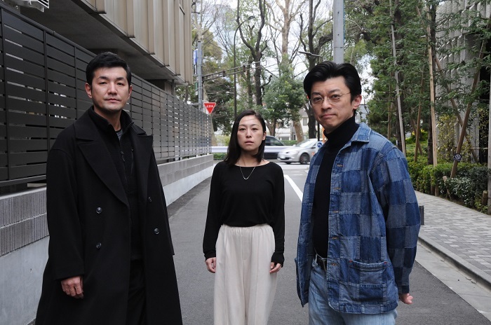 （左から）阪本 篤（客演）、飯野 遠、齊藤尊史