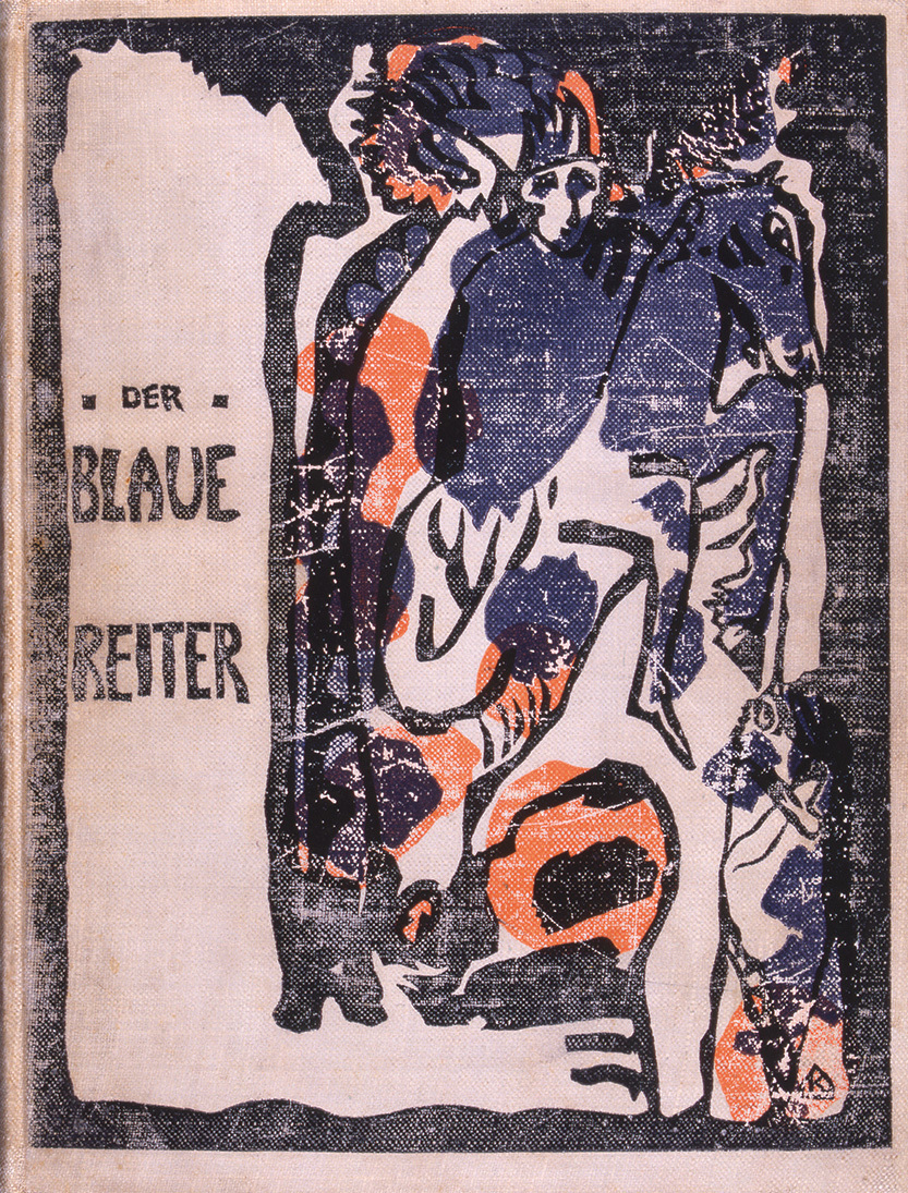 ヴァシリー・カンディンスキー『青騎士年鑑』表紙　1912年刊　宮城県美術館蔵