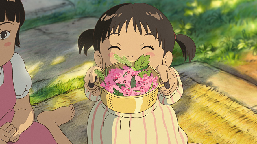 ハウス食品「おうちで食べよう。」シリーズCM 「庭の千草」バージョン （C）2016 Studio Ghibli