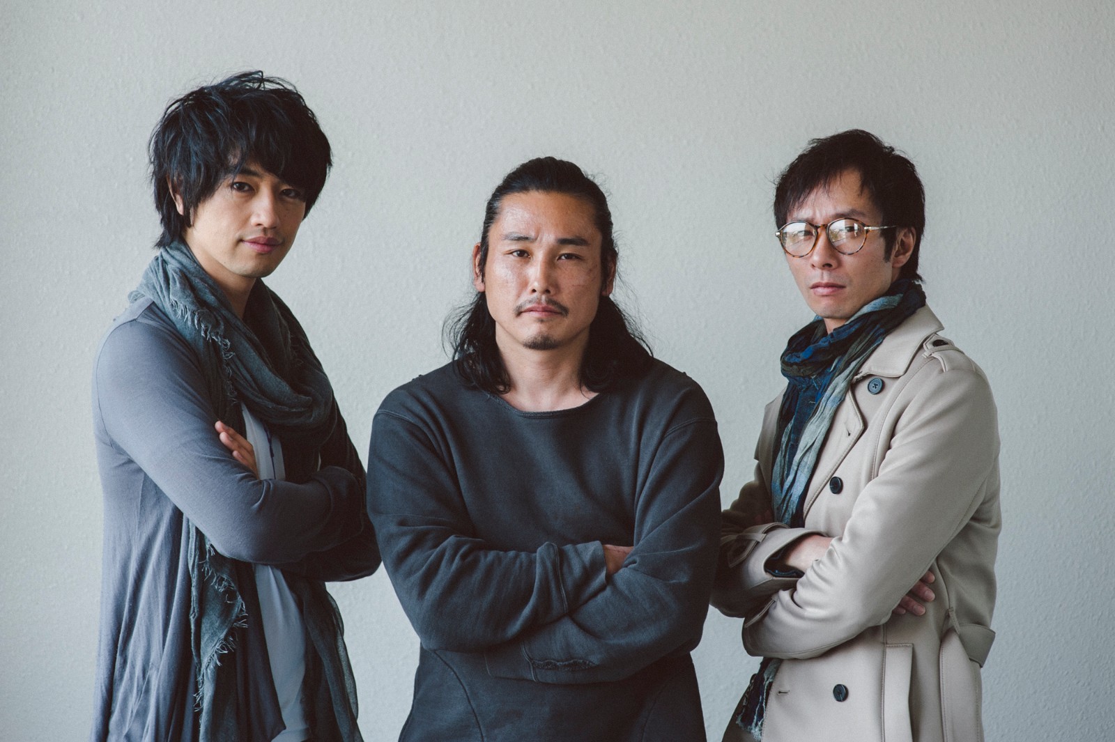 左から、斎藤工、坂口拓（TAK∴）、いしだ壱成