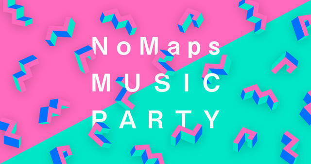 「NoMaps MUSIC PARTY」ロゴ