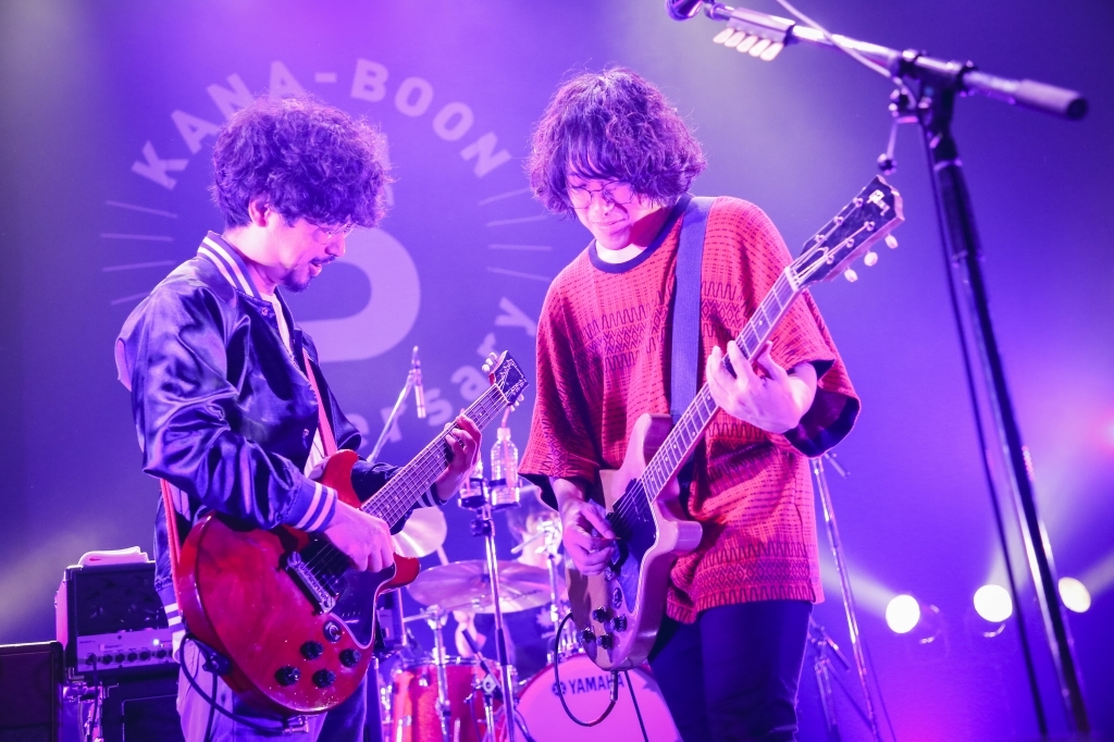 KANA-BOON　撮影＝山川哲矢KANA-BOON / ASIAN KUNG-FU GENERATION・後藤正文　撮影＝山川哲矢