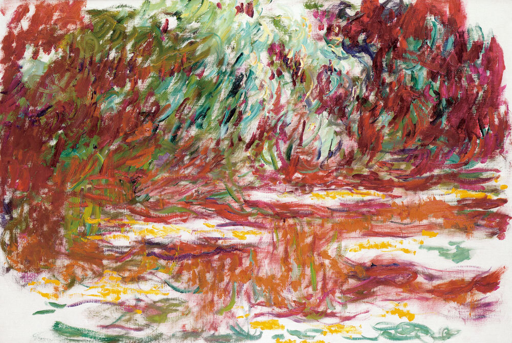 クロード・モネ《睡蓮の池》1918-1919年 油彩／カンヴァス マルモッタン・モネ美術館、パリ (C) musée Marmottan Monet 