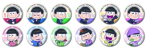 トレーディング缶バッジ アニメイトカフェver. （全12種） 300円