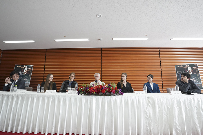 ハンブルク・バレエ団記者会見 photo Ayano Tomozawa