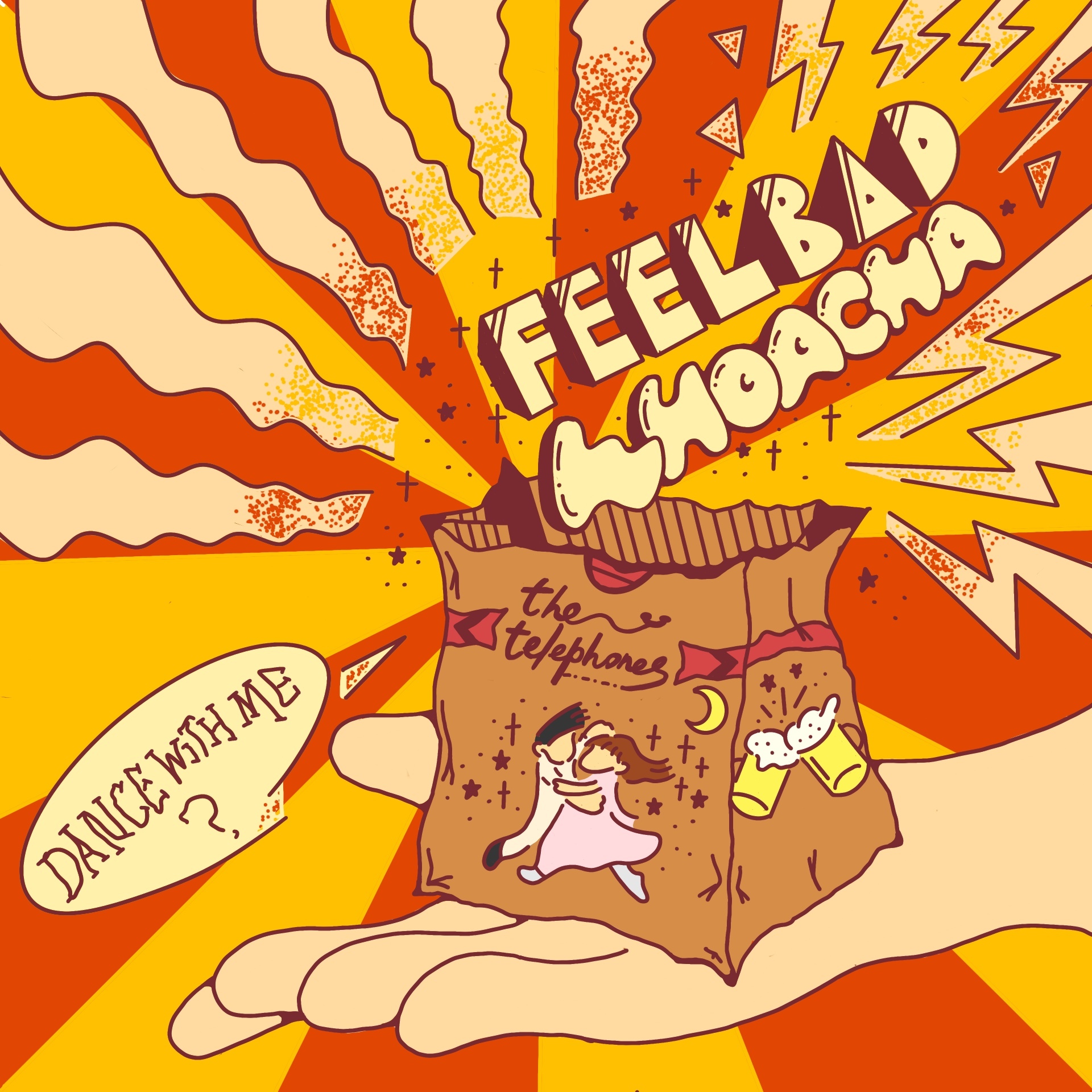 「Feel bad / Whoa cha」ジャケット