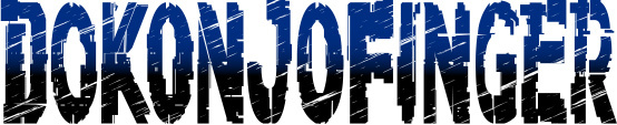「DOKONJOFINGER」ロゴ