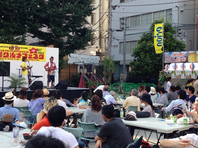 会場(沖縄グルメフェスタ)