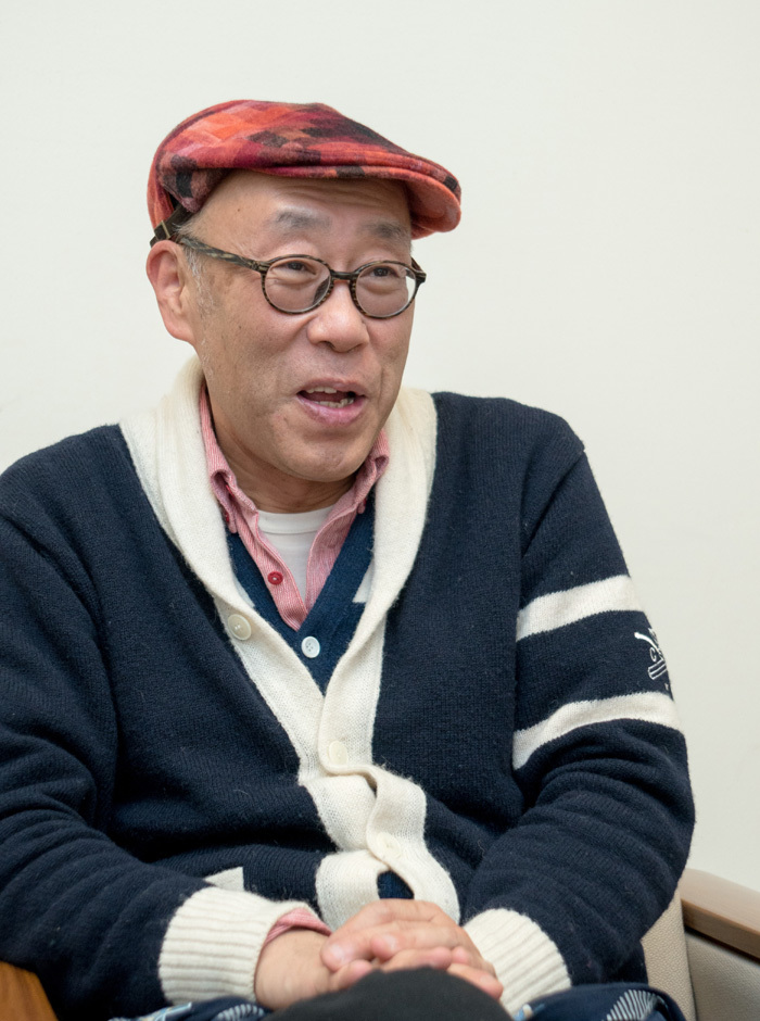 青島広志　撮影：横山将勝