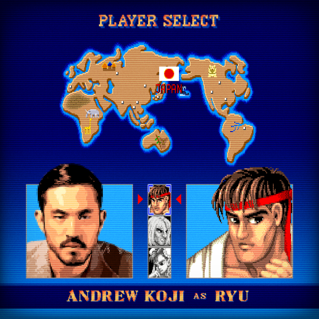 アンドリュー・小路／リュウ （C）CAPCOM