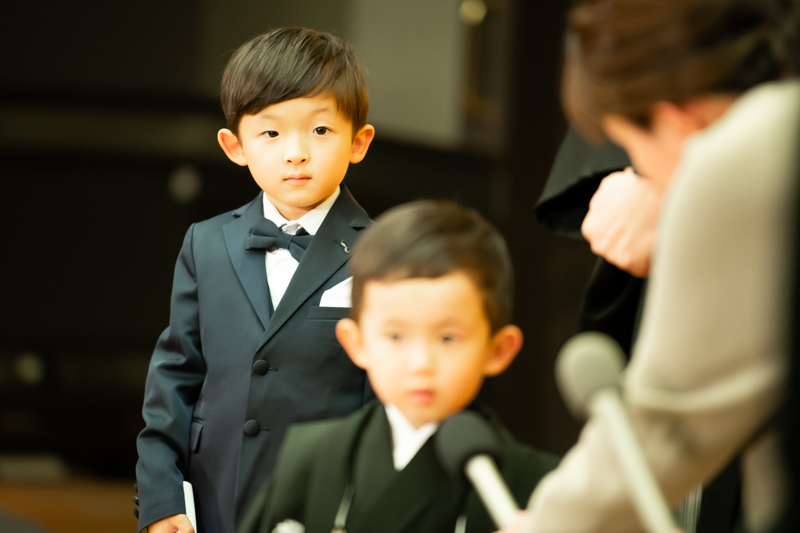 このあと抜群のタイミングでペンライトの大向う機能（「萬屋！」）を発動した陽喜。「今のいいね！兄弟愛！」と獅童も絶賛。