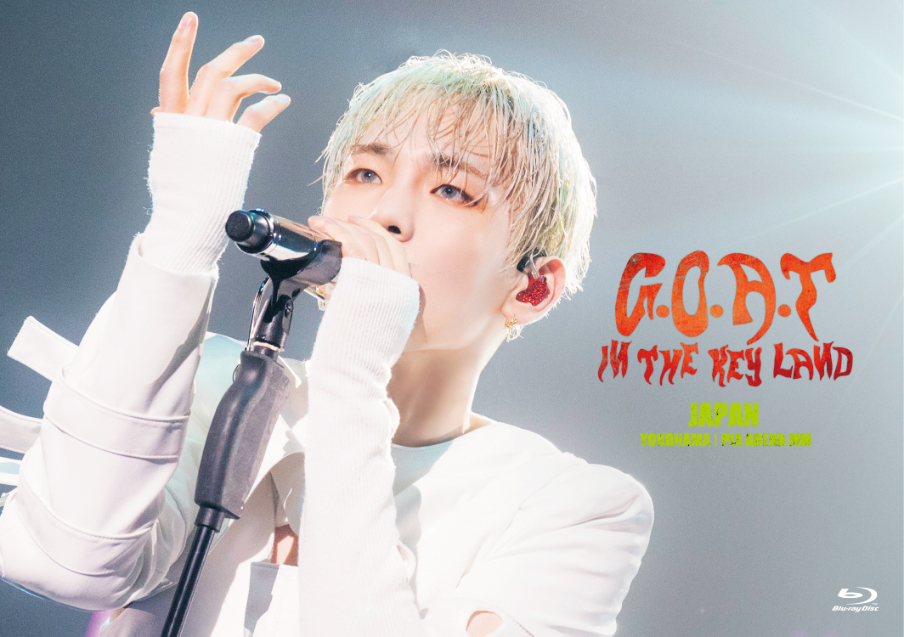 『KEY CONCERT - G.O.A.T. (Greatest Of All Time) IN THE KEYLAND JAPAN』通常版BDジャケット