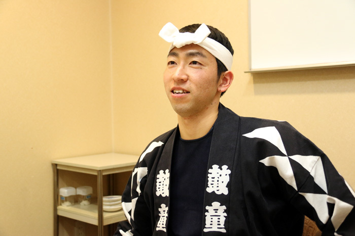 「鼓童」前田剛史 撮影＝こむらさき