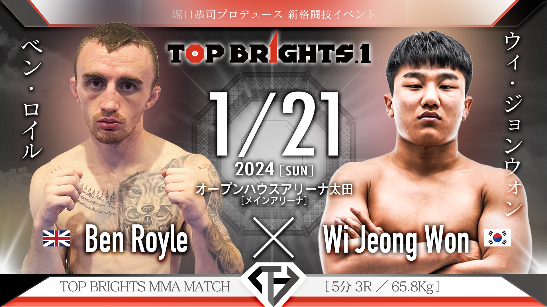 ベン・ロイル VS ウィ・ジョンウォン