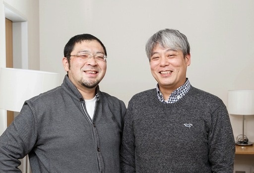 東京交響楽団の首席トランペット奏者・澤田真人氏（右）と，首席トロンボーン奏者・鳥塚心輔氏（左）