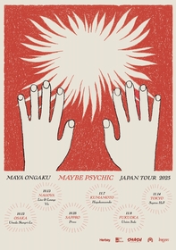 maya ongaku、『Maybe Psychic Japan Tour 2025』ファイナル公演が11月に赤坂・草月ホールで開催決定