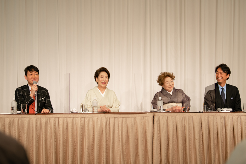 「言い忘れていました、『太夫さん』さんにも出させていただきます！」と緑郎と雪之丞。