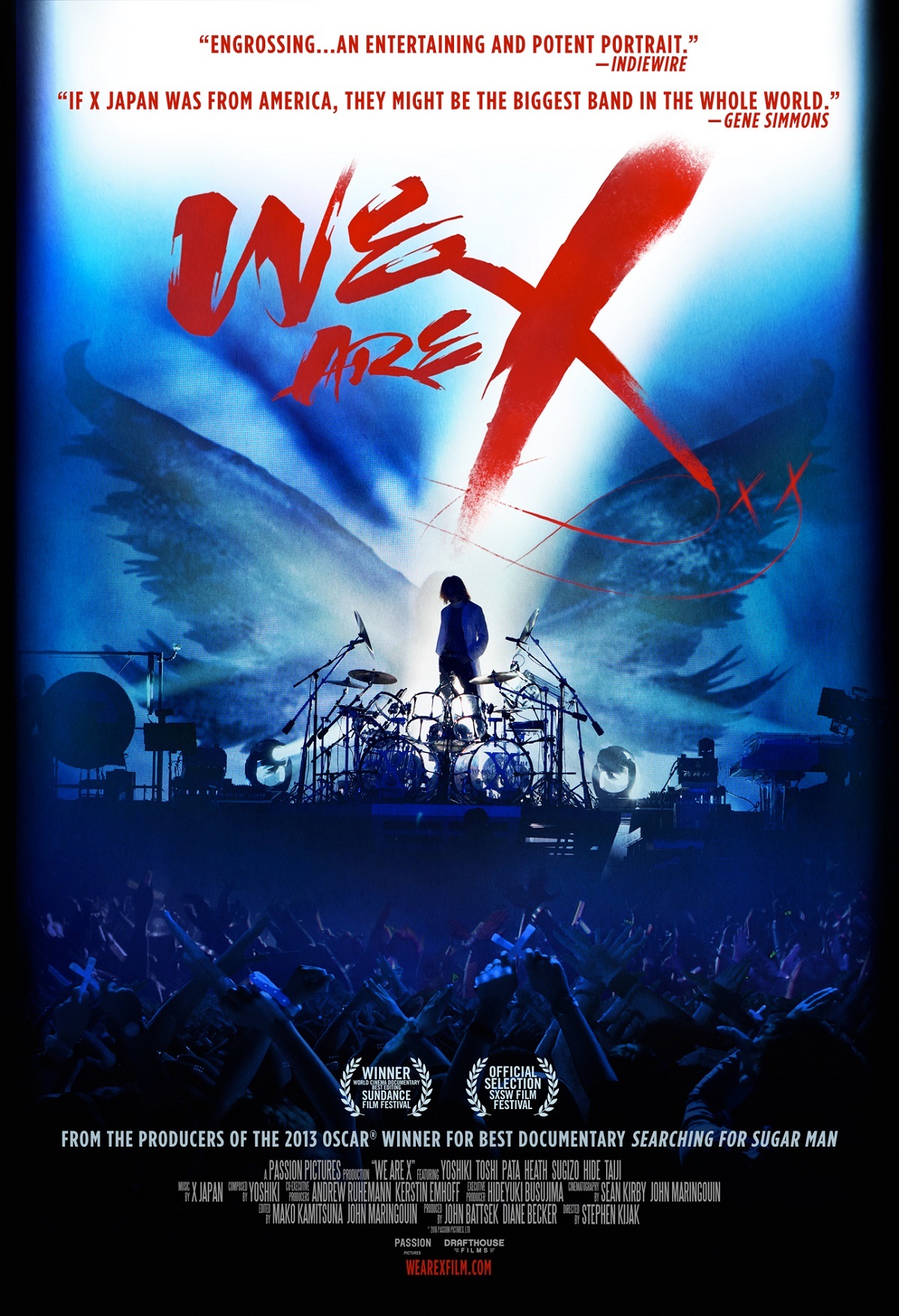 X JAPANドキュメンタリー映画『We Are X』