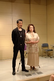 『フラメンコ曽根崎心中』大阪公演、阿木燿子＆宇崎竜童会見
