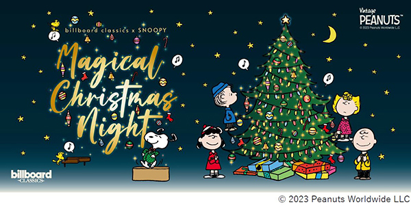 billboard classics×SNOOPY 『Magical Christmas Night』