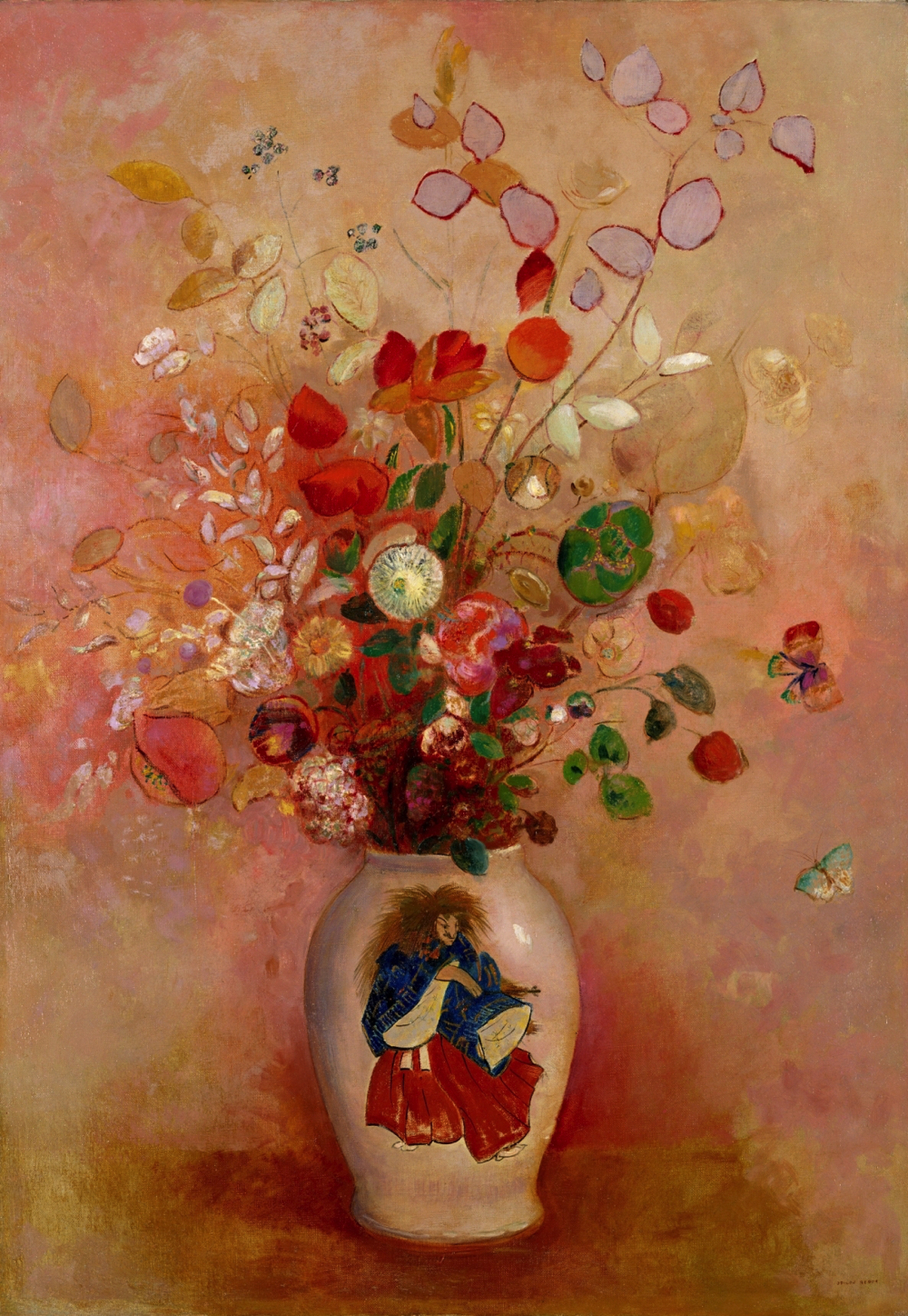 《日本風の花瓶 》 1908年 油彩／カンヴァス ポーラ美術館蔵