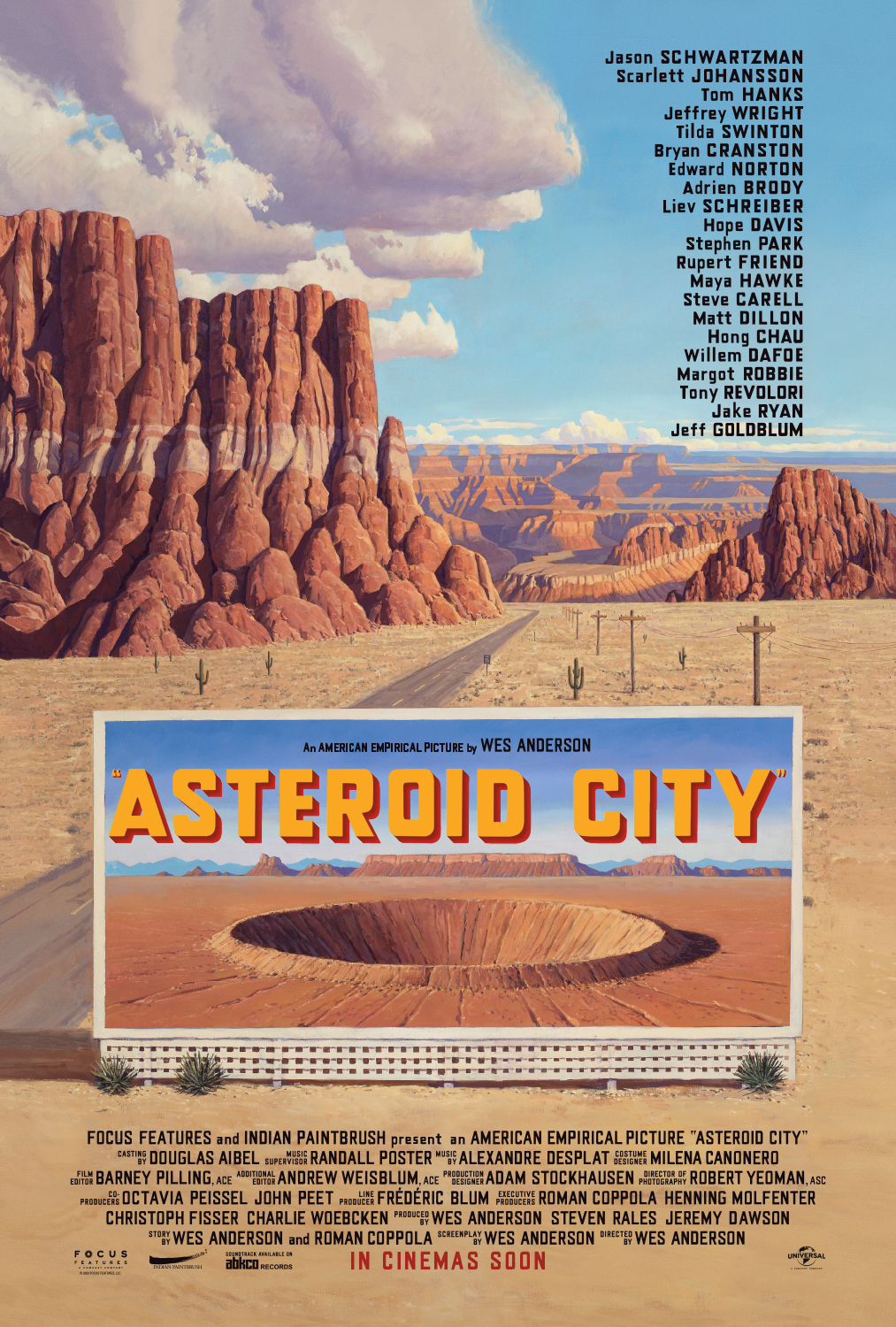 映画『Asteroid City(原題)』 （C）2023 FOCUS FEATURES, LLC.