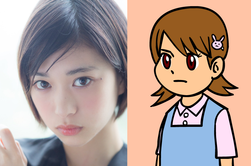 ヒロイン・里美役に決まった森川葵 © 「鷹の爪 8」製作委員会