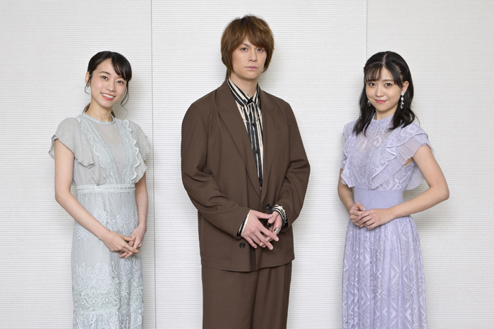 真彩希帆、浦井健治、熊谷彩春