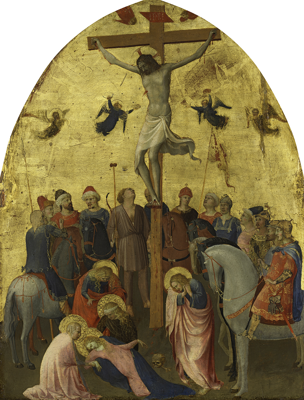 フラ・アンジェリコ  （本名 グイド・ディ・ピエトロ）「キリストの磔刑」　1420-23年頃 Maitland F. Griggs Collection, Bequest of Maitland F. Griggs, 1943 / 43.98.5