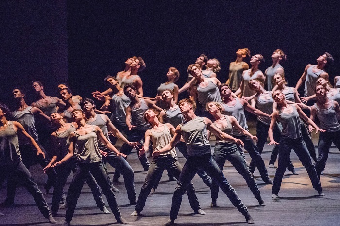  TRIPLE BILL. Artists of The Royal Ballet in Flight Pattern 