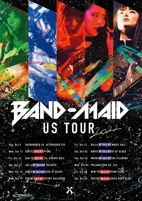 『BAND MAID US TOUR 2022』