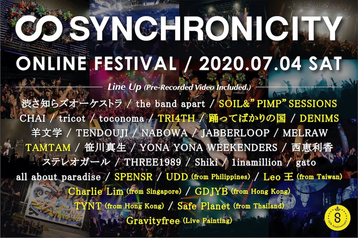 SYNCHRONICITY2020 ONLINE FESTIVAL