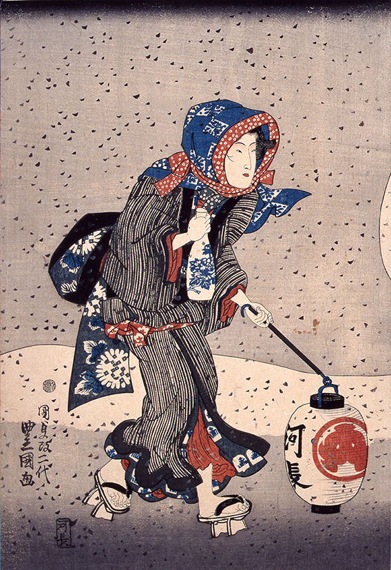 「歳暮乃深雪」江戸時代・弘化（1844～47）頃