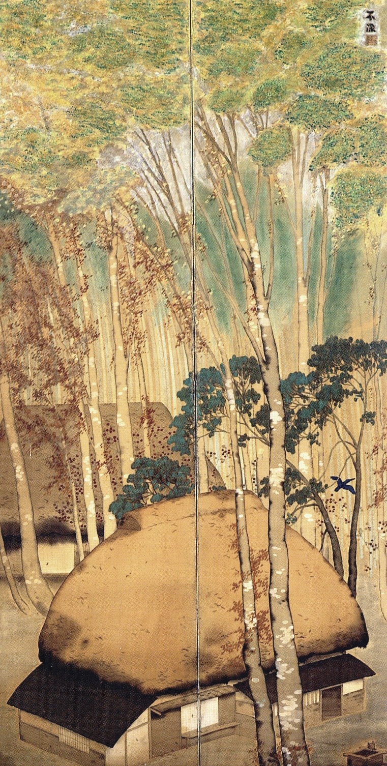 《林間》大正8（1919）年頃 奈良県立美術館蔵