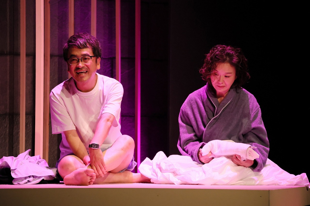 （左から）瓜生和成、小林さやか 　　　　　　　撮影：木村洋一