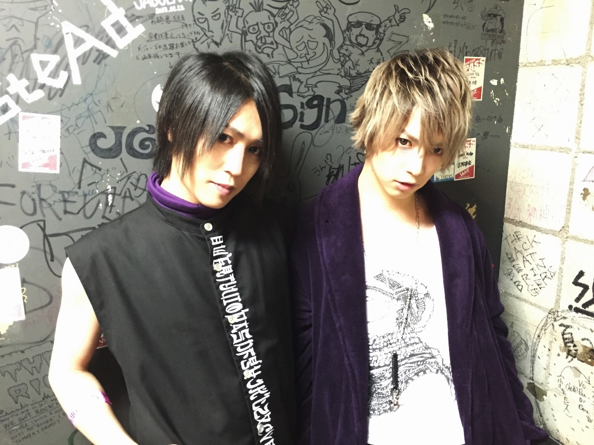 masato & 武瑠『SuG TOUR 2016 SLVS』４月9日 神戸VARIT.楽屋にて