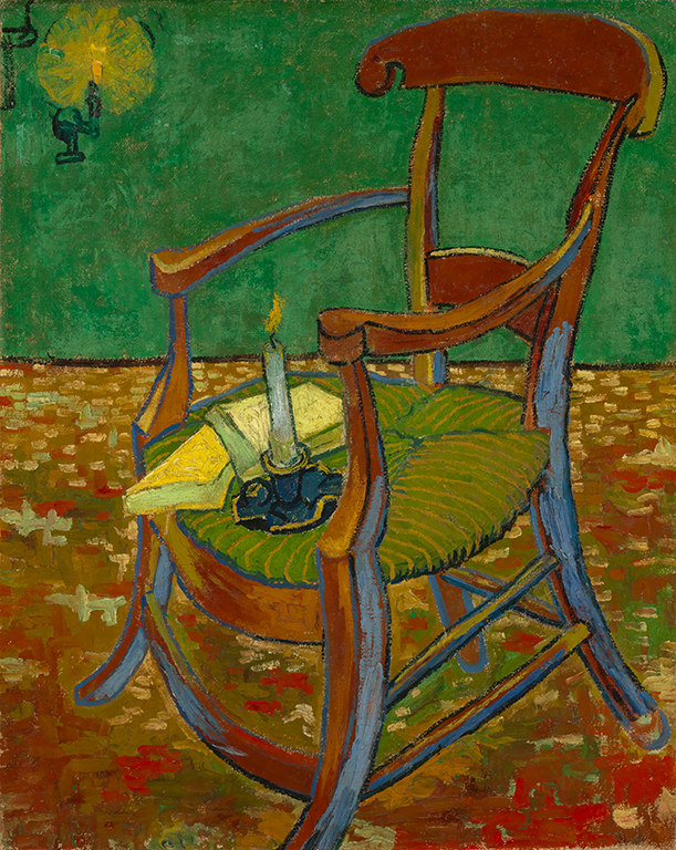 《ゴーギャンの椅子》フィンセント・ファン・ゴッホ/ファン・ゴッホ美術館（フィンセント・ファン・ゴッホ財団） ©Van Gogh Museum, Amsterdam  (Vincent van Gogh Foundation)