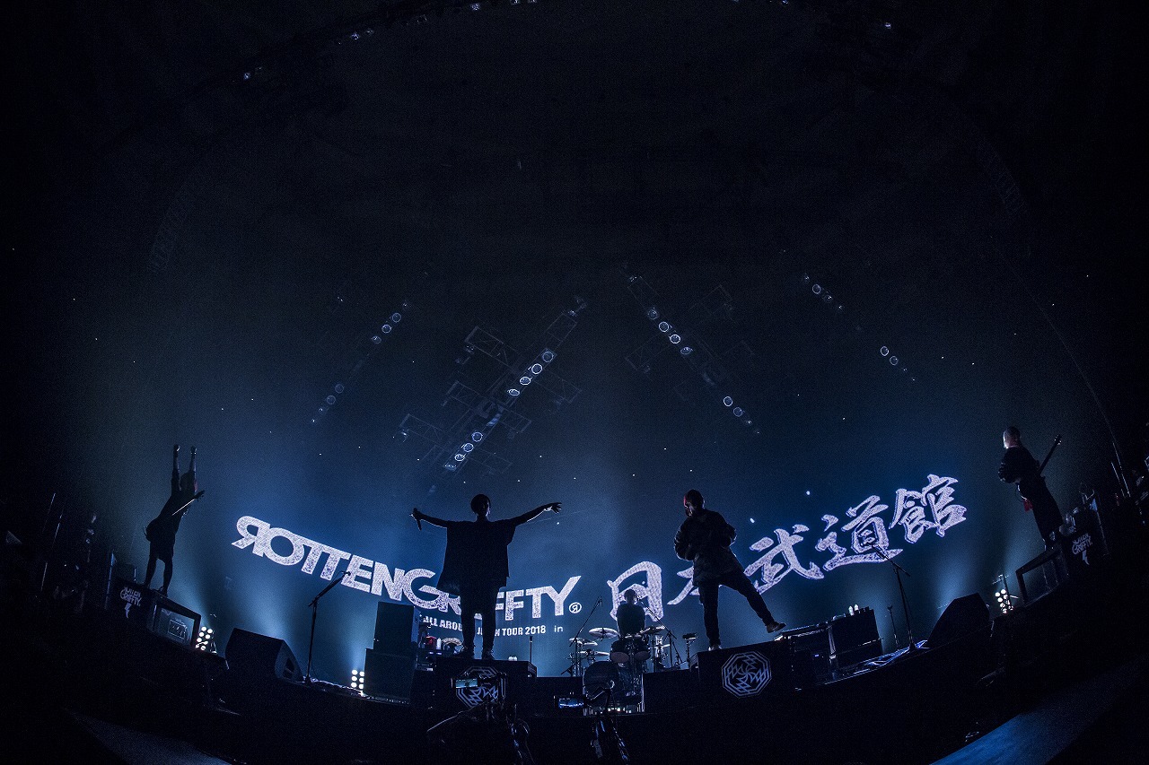 ROTTENGRAFFTY 撮影＝HayachiN