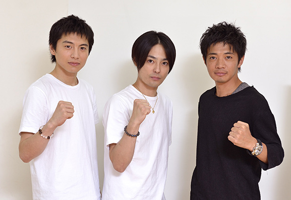 （左から）宮崎秋人、木村了、和田正人
