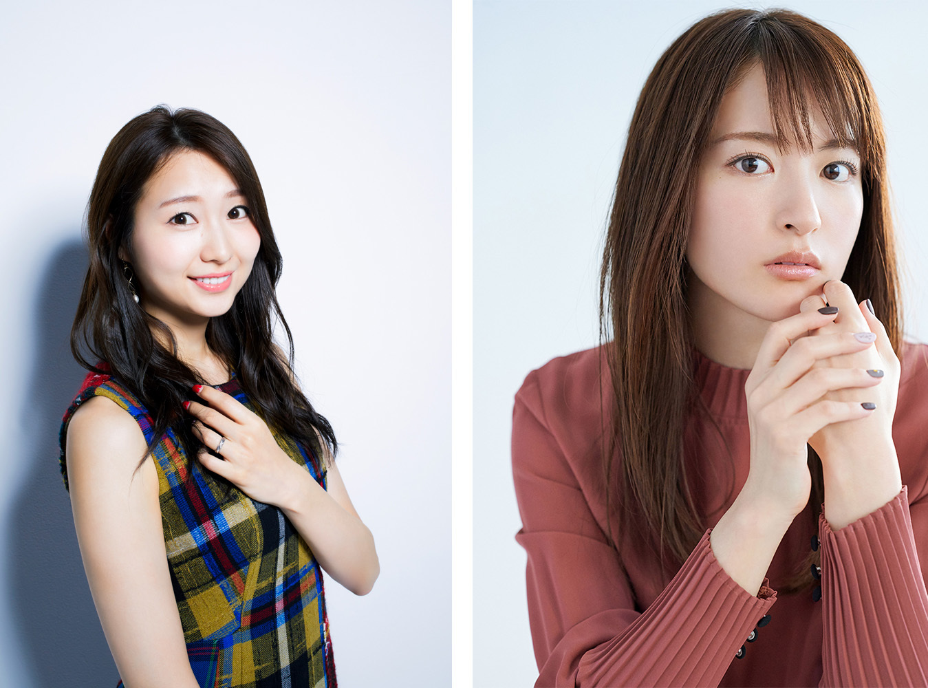 左から戸松遥、小松未可子