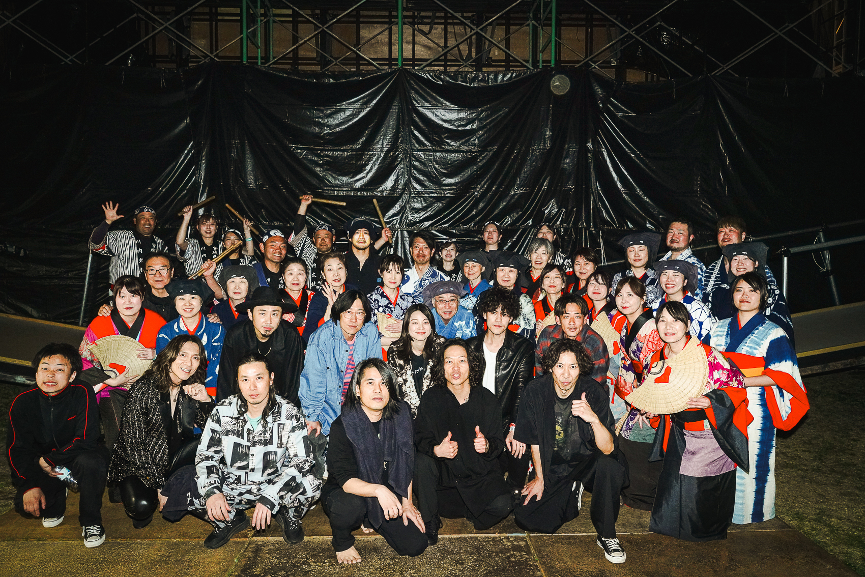 ARF 25 A GO GO GRANDSLAM THE BACK HORN KYO-MEI MICHINOKU PEACE SESSION & Session Guests