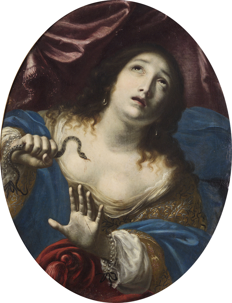 チェーザレ・ダンディーニ 《クレオパトラ》 17世紀 油彩／カンヴァス ウィーン美術史美術館 Kunsthistorisches Museum, Wien
