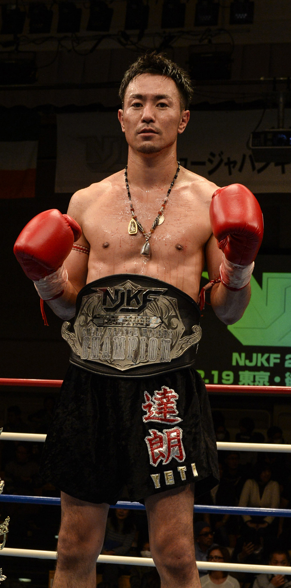 YETI達朗 (キング)　WBCムエタイ日本スーパーウェルター級1位/NJKFスーパーウェルター級王者