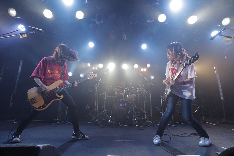 The peggies 撮影＝西田航(WATAROCK)、河邉有実莉(WATAROCK)