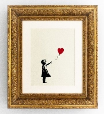 《Girl with Balloon（風船と少女）》