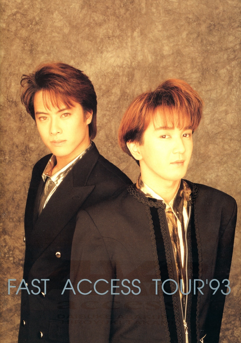 access 1st Tour「FAST ACCESS TOUR ‘93」ツアーパンフレット