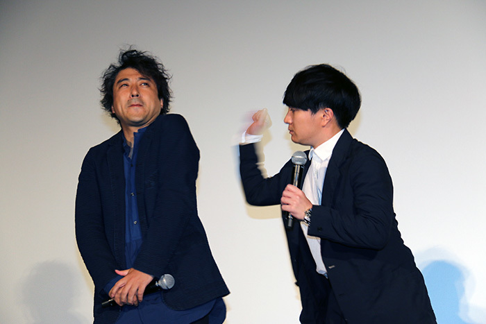 濱田岳にちょっかいを出しすぎて「教育的指導」が入るムロツヨシ