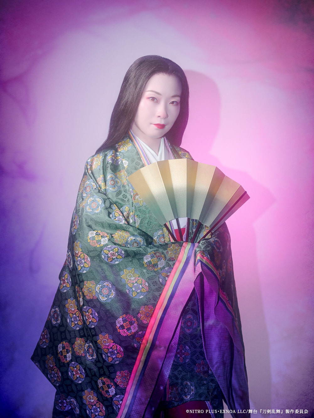 末摘花役：西分綾香 　　　　　    (C)NITRO PLUS･EXNOA LLC/舞台『刀剣乱舞』製作委員会