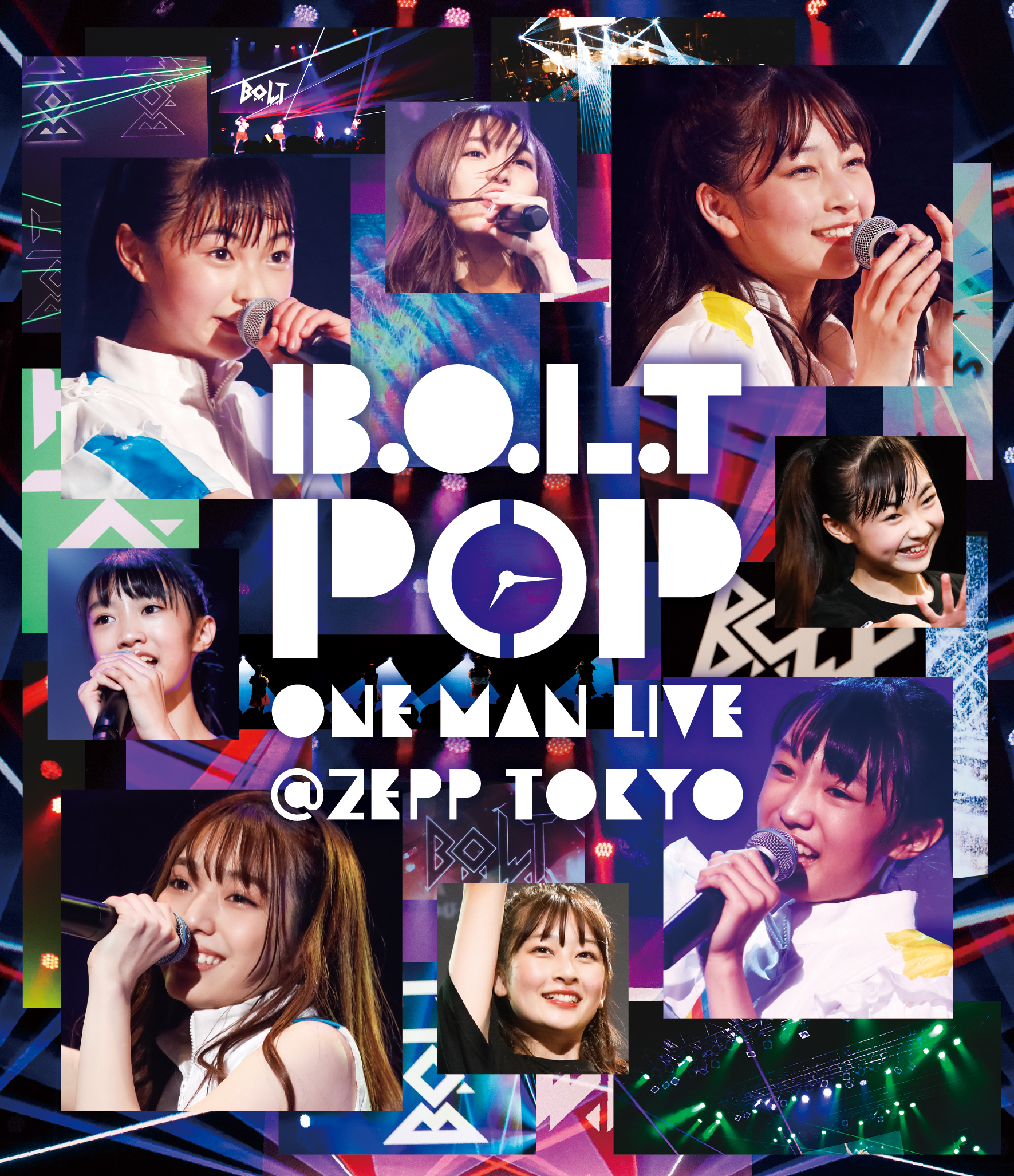 『B.O.L.T「POP」ONE MAN LIVE@Zepp Tokyo』Blu-rayジャケット