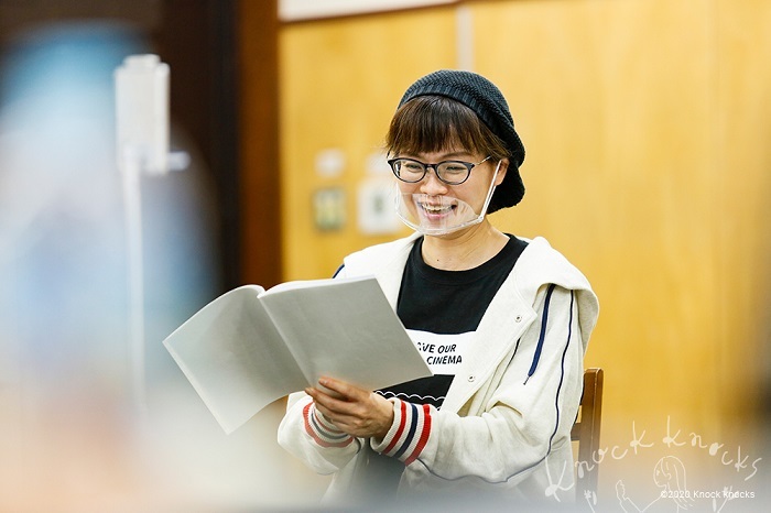 稽古の様子（藤谷みき）